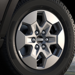 Aluminijasta platišča 16" s 6 kraki, Sparkle Silver